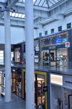 New York, Ny Nis 14: Brookfield Place Manhattan, New York, 14 Nisan 2019 tarihinde görüldüğü gibi. Dünya Finans Merkezi olarak da bilinen tesis, Battery Park semtinde bir alışveriş merkezi ve ofis geliştirme kompleksidir..