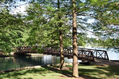 Houston, Teksas 'taki Hermann Park Köprüsü