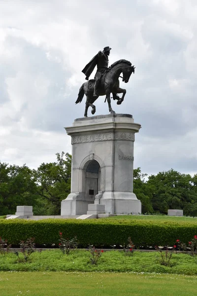 Houston Apr Památník Sama Houstona Hermann Parku Houstonu Texas Viz — Stock fotografie