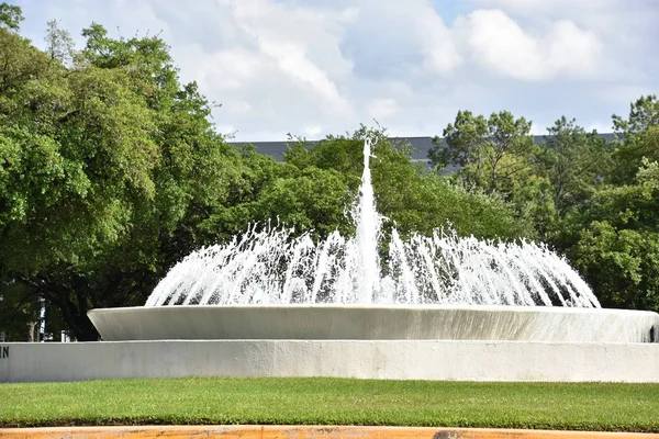 Houston Apr Mecom Fountain Houston Texas Seen Apr 2019 1964 — Stock Photo, Image