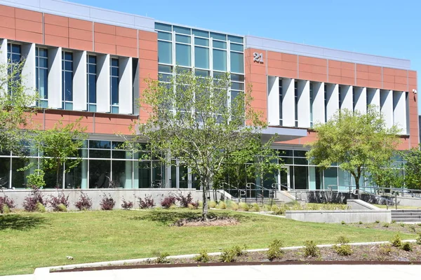 Houston Abr Edificios Space Center Houston Texas Abril 2019 Centro — Foto de Stock