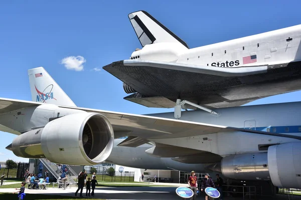 Houston Apr Nasa 905 Space Center Houston Texas April April — Stockfoto