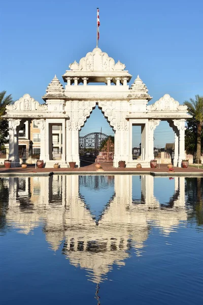 Houston Apr Baps Shri Swaminarayan Mandir Houston Texas Apr 2019 — Stock Photo, Image