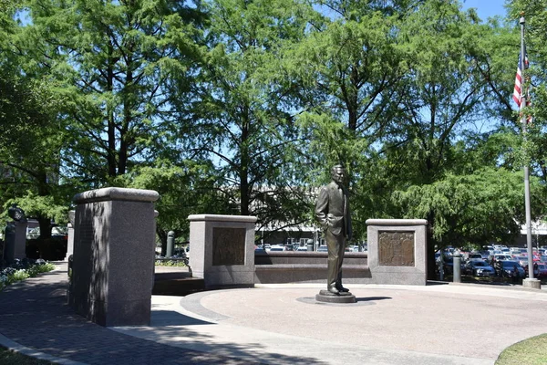 Houston Apr George Bush Monument Gelegen Sesquicentennial Park Houston Texas — Stockfoto