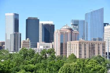 Houston Skyline Texas Abd'de