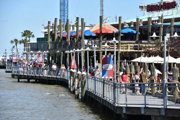 Kemah Apr Kemah Boardwalk Kemah Nabij Houston Texas April 2019 — Stockfoto