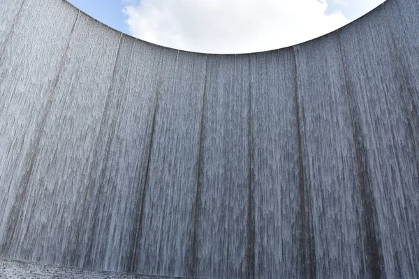 Houston Apr Gerald Hines Waterwall Park Texas 2019 분수의 높이는 — 스톡 사진