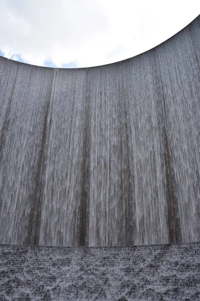 Houston Apr Gerald Hines Waterwall Park Texas 2019 분수의 높이는 — 스톡 사진