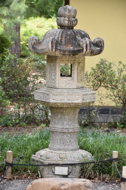 Houston, Teksas'taki Hermann Park'ta Japon Bahçesi