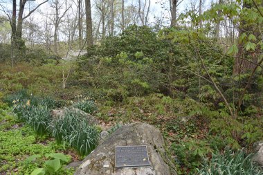Olive ve George Lee Memorial Garden New Canaan, Connecticut 'ta