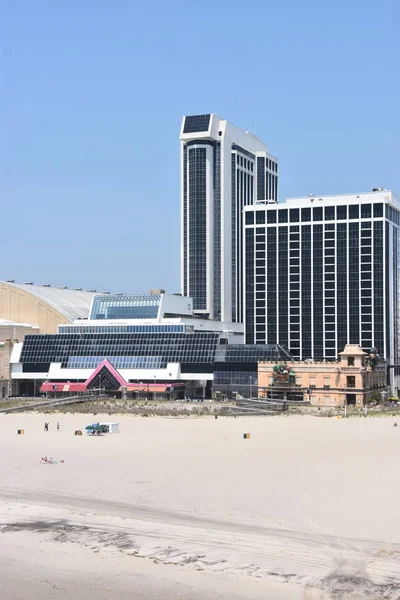 Atlantic City May Beach Atlantic City New Jersey Seen May — Stock Photo, Image