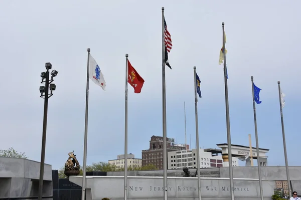 ニュージャージー州アトランティックシティのボードウォークにあるニュージャージー朝鮮戦争記念館 — ストック写真