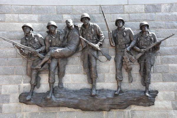 Мемориал Корейской Войны Нью Джерси Доске Почета Атлантик Сити Нью — стоковое фото