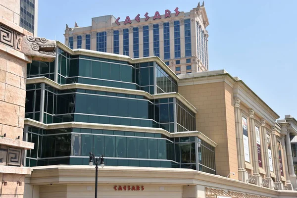 Atlantic City May Caesars Hotel Casino Atlantic City Boardwalk New — Stock Photo, Image