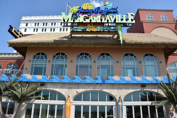 Atlantic City Mai Jimmy Buffetts Margaritaville Der Atlantic City Boardwalk — Stockfoto