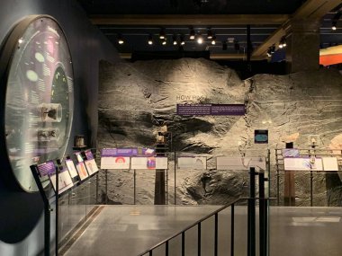 NEW YORK, NY - 24 Mayıs: New York 'taki Amerikan Doğal Tarih Müzesi, 24 Mayıs 2019.