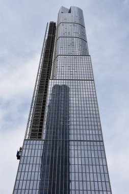 NEW YORK, New York - 26 Mayıs 2019 'da Manhattan, New York' taki Hudson Yards 'da daha yeni gelişmeler.