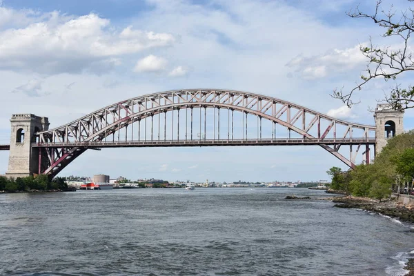 Γέφυρα Της Κολάσεως Στην Πύλη Του Κουίνς Νέα Υόρκη — Φωτογραφία Αρχείου