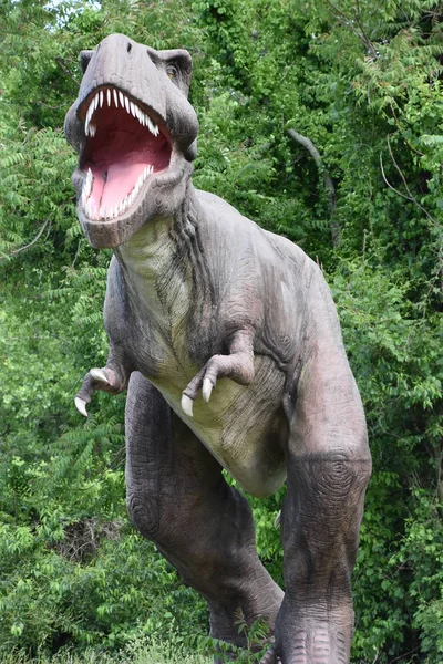 Leonia May Field Station Dinosaurs Leonia New Jersey 2019 — 스톡 사진