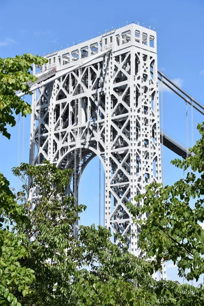 George Washington Bridge New York Und Neuem Trikot — Stockfoto