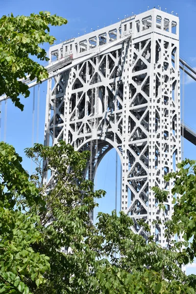 ニューヨークとニュージャージーのジョージ ワシントン橋 — ストック写真