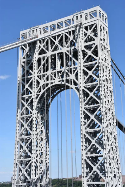 New York New Jersey Deki George Washington Köprüsü — Stok fotoğraf