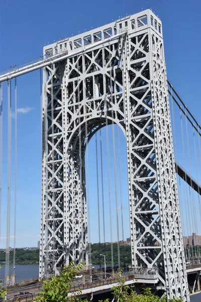 George Washington Bridge New York Und Neuem Trikot — Stockfoto