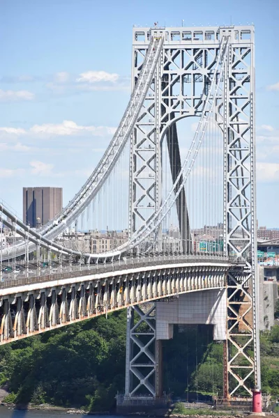 George Washington Överbryggar New York Och New Jersey — Stockfoto