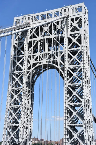 George Washington Bridge New York Und Neuem Trikot — Stockfoto