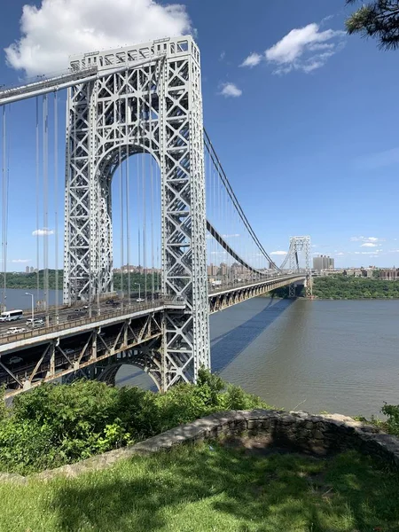 George Washington Bridge New York Und Neuem Trikot — Stockfoto