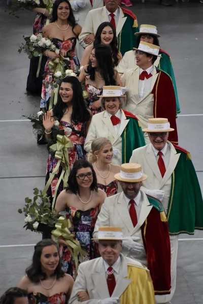 Portland Jun Spirit Mountain Casino Grand Floral Parade 2019 Moda — Stockfoto