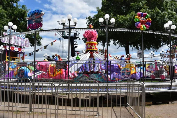 Portland Jun City Fair Tom Mccall Waterfront Park Portland Oregon — Stock Photo, Image