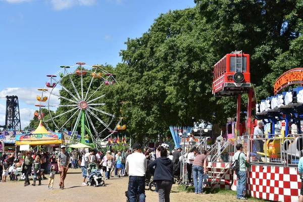 Portland Jun City Fair Tom Mccall Waterfront Park Portland Oregon — Foto Stock