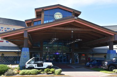 LINCOLN ŞEHRİ 9 Haziran 2019 'da Lincoln City, Oregon' da Chinook Winds Kumarhanesi Oteli 'nde görüldü..