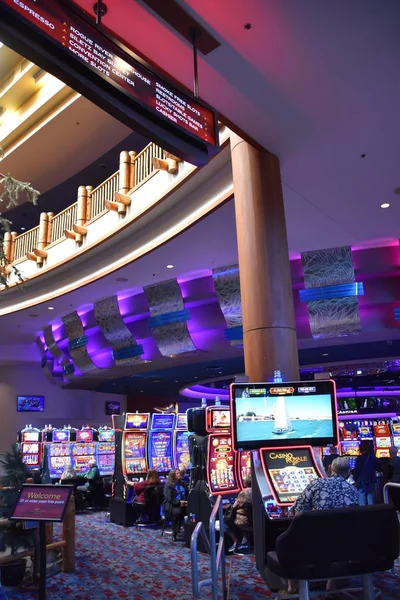 นคอล นายน Chinook Winds Casino Resort Hotel ในล นคอล โอเรกอน — ภาพถ่ายสต็อก