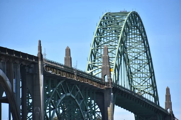 Yaquina Bay Bridge Newport Oregon — Stockfoto