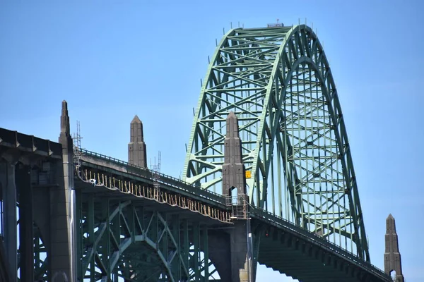 Yaquina Bay Bridge Newport Oregon — Stockfoto