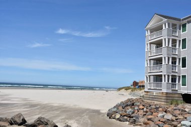 10 Haziran 2022 'de Queens, New York' taki Rockaway Beach State Wayside 'da görüldü..