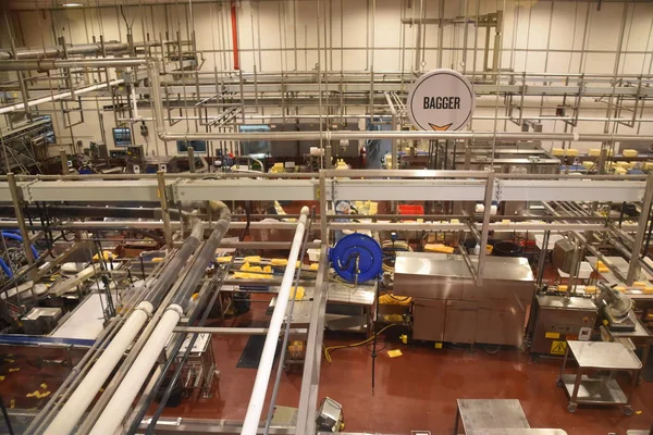 Tillamook Jun Cheese Making Process Tillamook Creamery Tillamook Oregon Seen — Stock Photo, Image