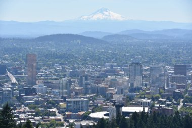 Portland, Oregon manzarası, Pittock Mansion'dan