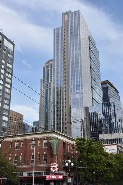 Seattle Ιουνίου Downtown Seattle Washington Όπως Φαίνεται Στις Ιουνίου 2019 — Φωτογραφία Αρχείου