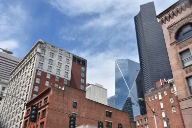 SEATTLE, WA - 12 Haziran 2019 'da görüldüğü gibi Seattle, Washington.