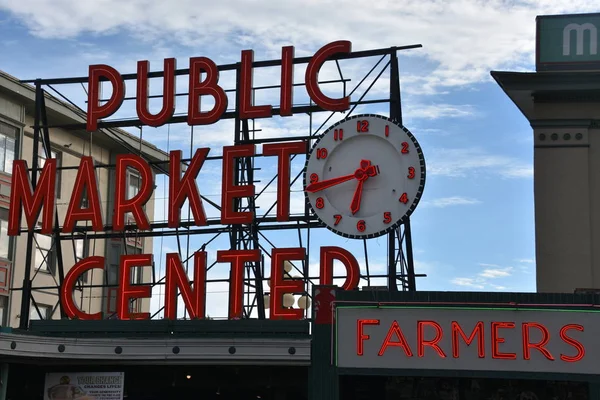 Seattle Jun Pike Place Market Seattle Washington Haziran 2019 Tarihinde — Stok fotoğraf