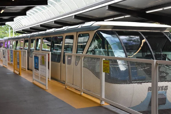 Seattle Juin Seattle Center Monorail Seattle Washington Comme Juin 2019 — Photo