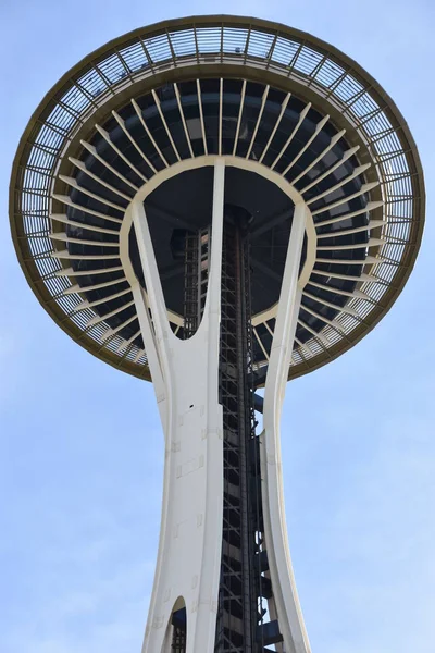 Seattle Jun Vesmírní Jehla Seattlu Washingtonu Června 2019 Vyhlídková Věž — Stock fotografie