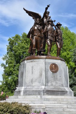 OLYMPIA, WA - 12 Haziran 1938 'de Olympia, Washington' daki Zafer Anıtı (Birinci Dünya Savaşı Anıtı), 12 Haziran 2019 'da görüldü..