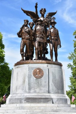 OLYMPIA, WA - 12 Haziran 1938 'de Olympia, Washington' daki Zafer Anıtı (Birinci Dünya Savaşı Anıtı), 12 Haziran 2019 'da görüldü..