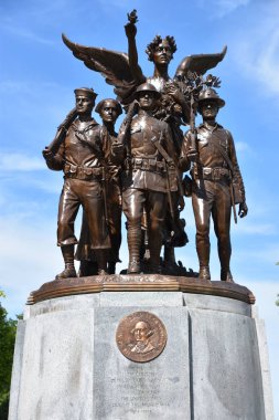 OLYMPIA, WA - 12 Haziran 1938 'de Olympia, Washington' daki Zafer Anıtı (Birinci Dünya Savaşı Anıtı), 12 Haziran 2019 'da görüldü..