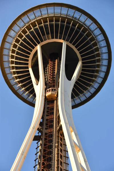Seattle Jun Space Needle Seattle Washington June 2019 Observation Tower — Stock Photo, Image