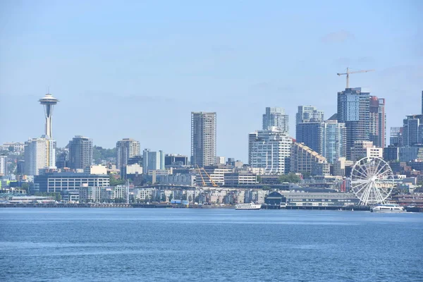 Seattle Června 2019 Pohled Panorama Seattlu Státě Washington — Stock fotografie